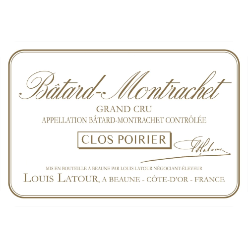 Bâtard-Montrachet Grand Cru "Clos Poirier" 2019
